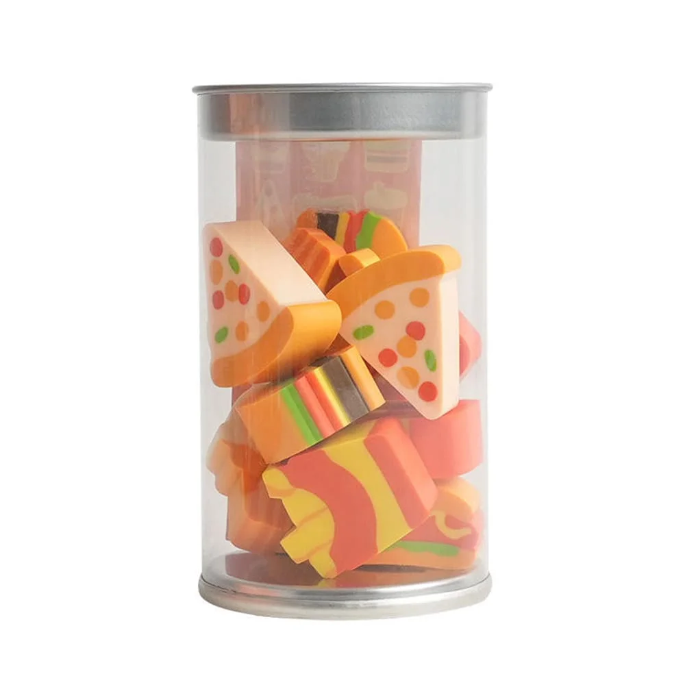 fast food eraser set