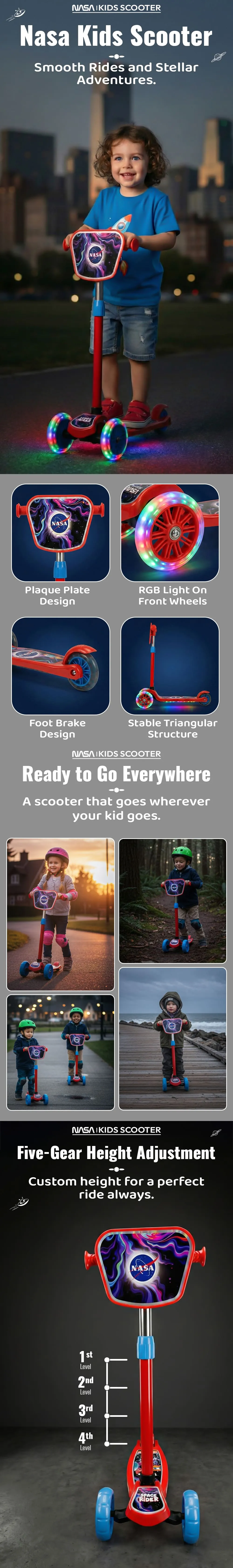Nasa Kids Scooter