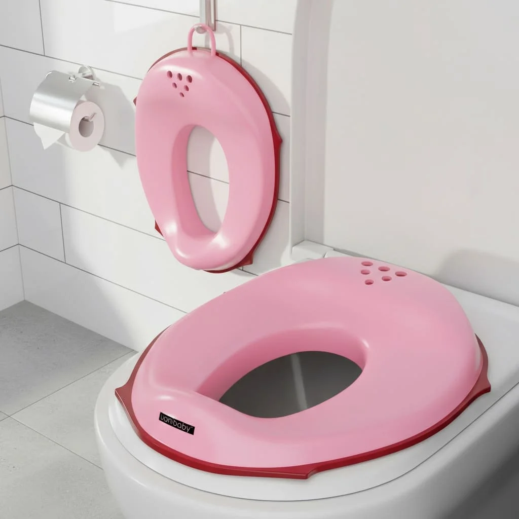 new potty seat dark pink
