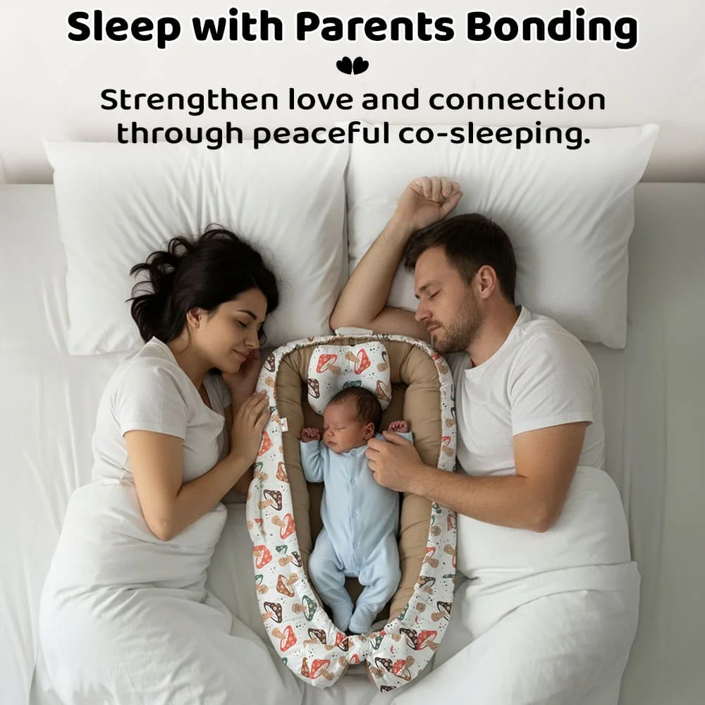 oval shaper baby bed