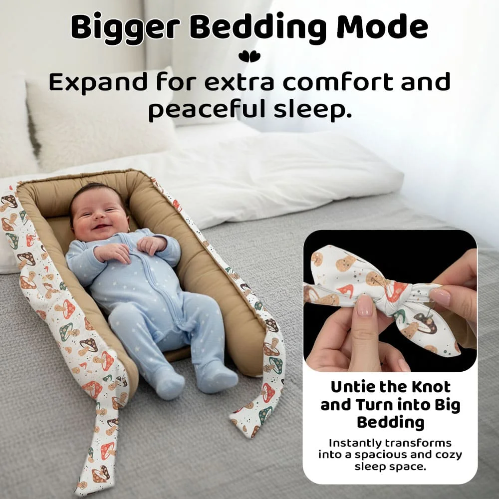 oval shaper baby bed