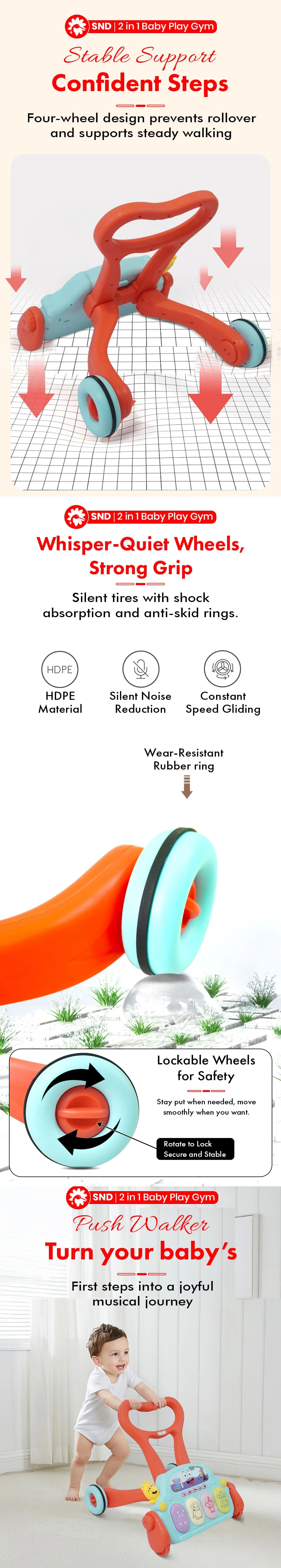 Baby Play Gym Walker