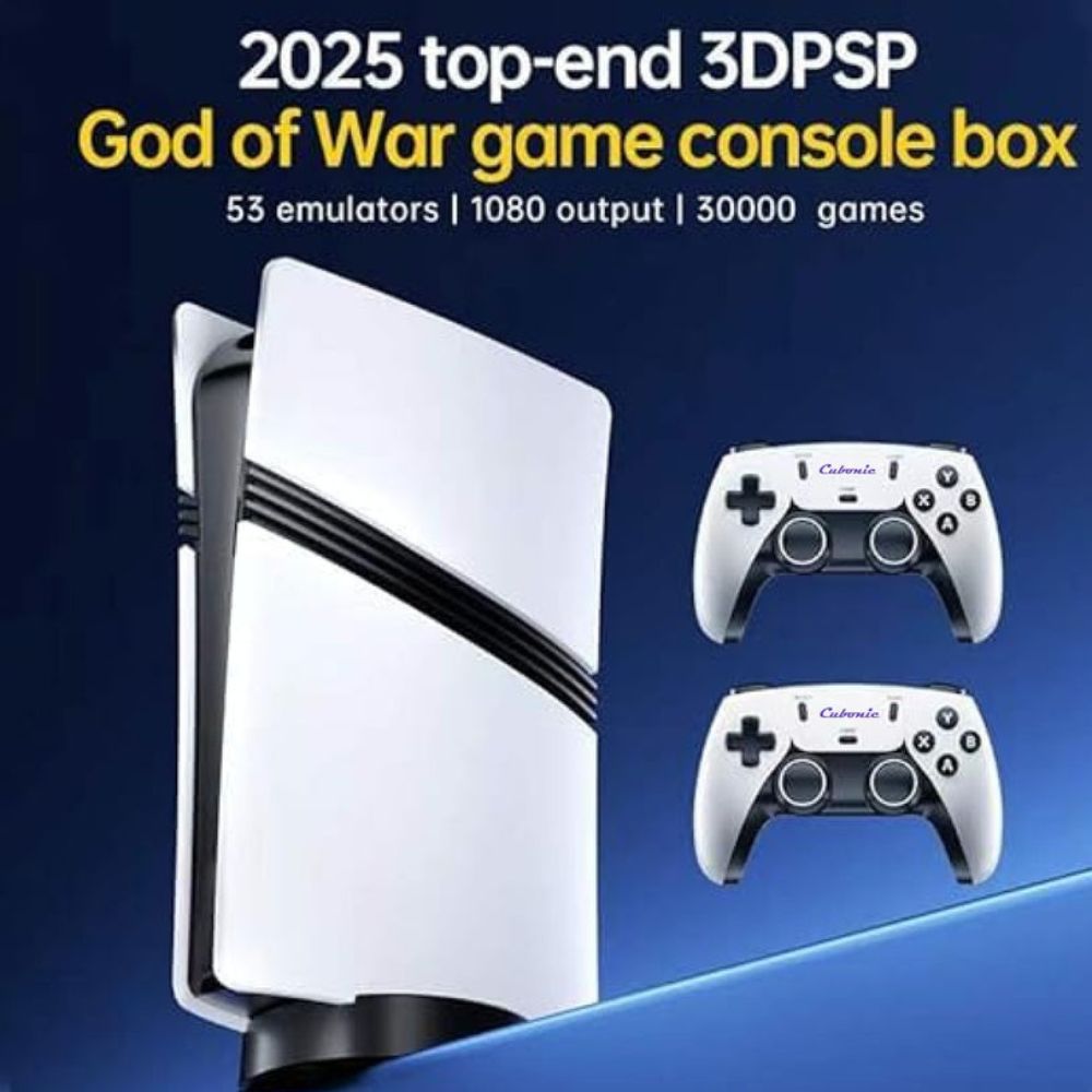 Neva GS5 Pro 4k GameStick | 50+ Emulators | HDMI Plug & Play with Dual Wireless Contollers