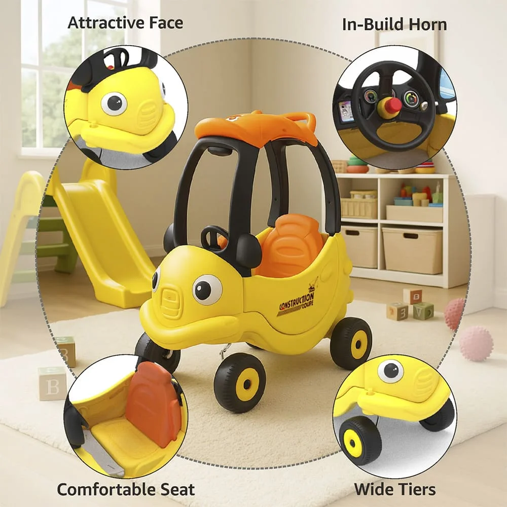 Construction Coupe Car