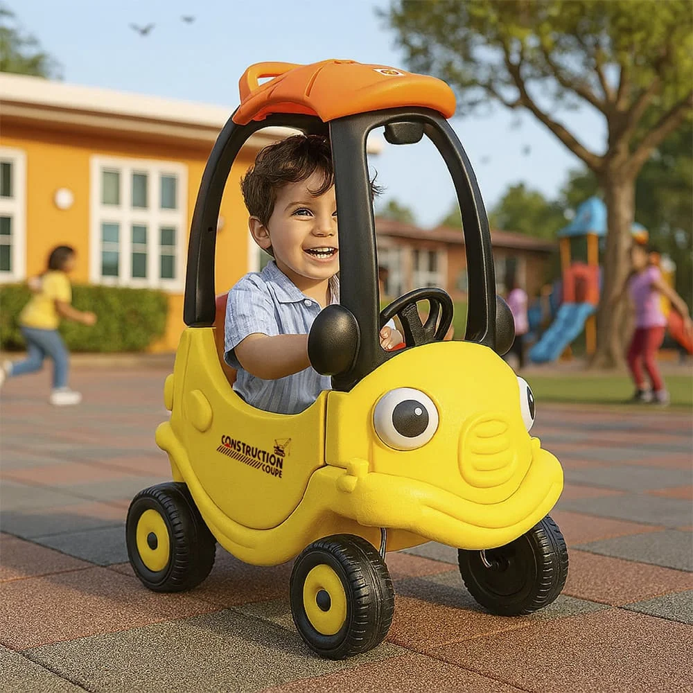 Construction Coupe Car