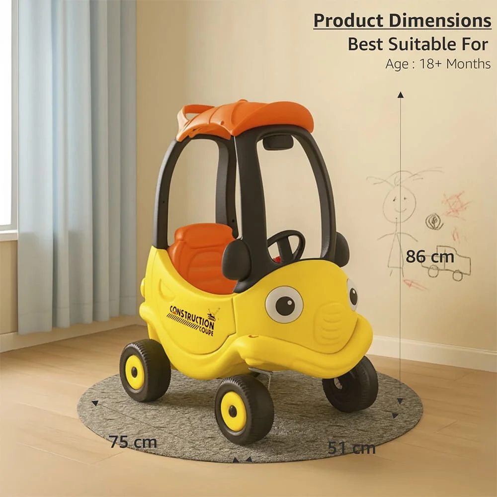 Construction Coupe Car