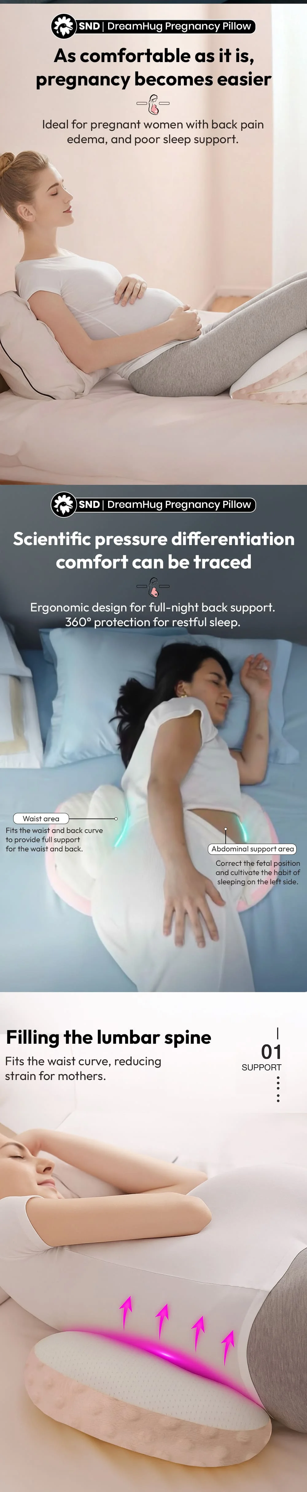DreamHug Pregnancy Pillow