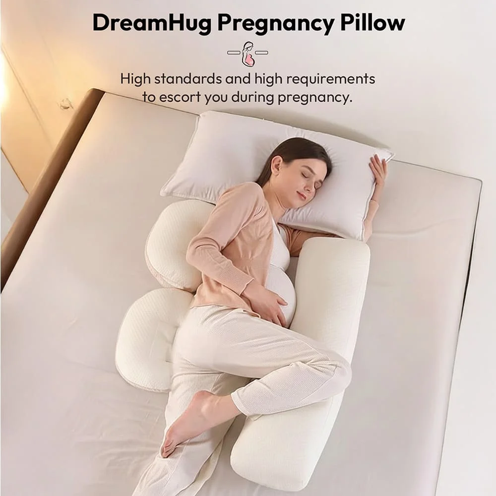 DreamHug Pregnancy Pillow pink