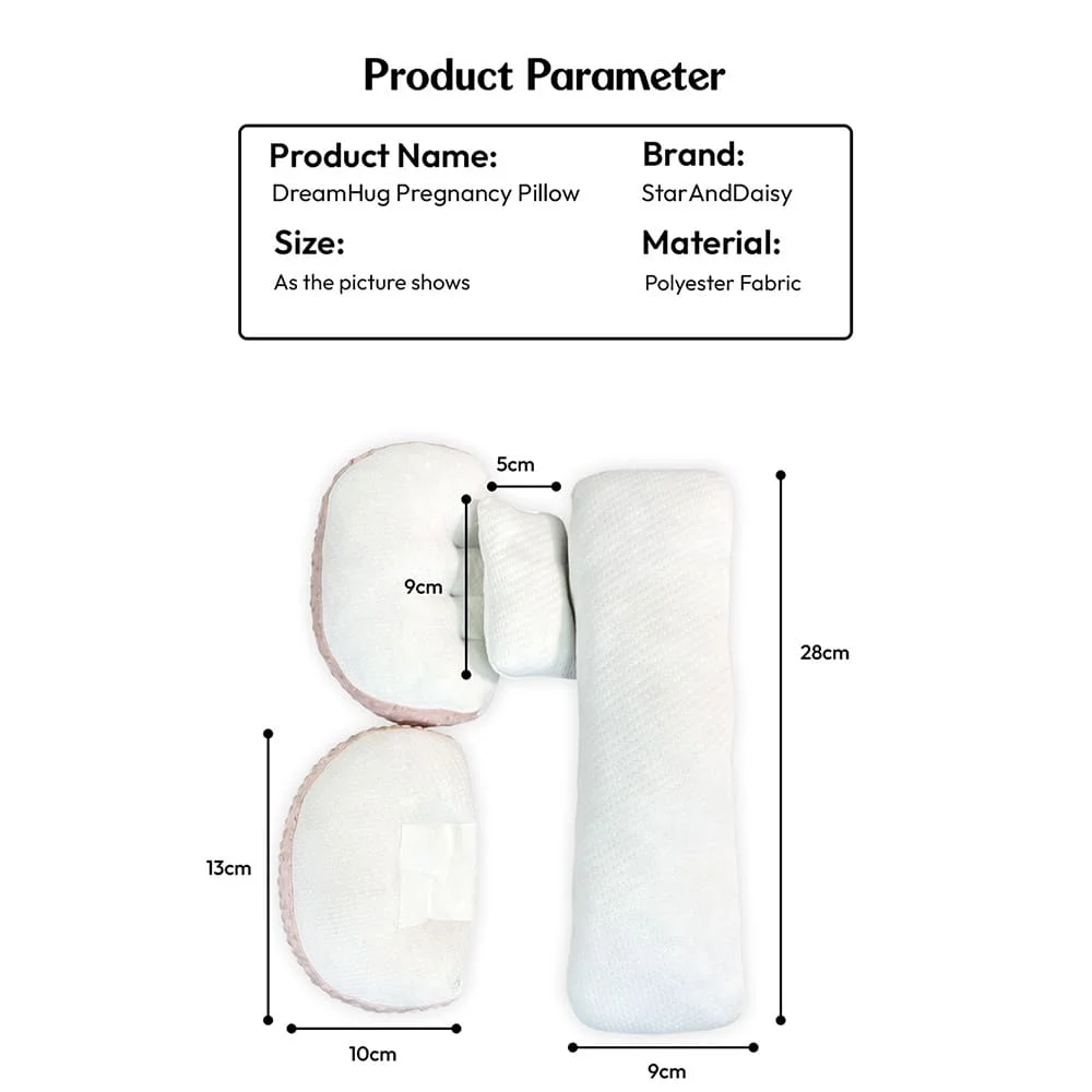 DreamHug Pregnancy Pillow pink