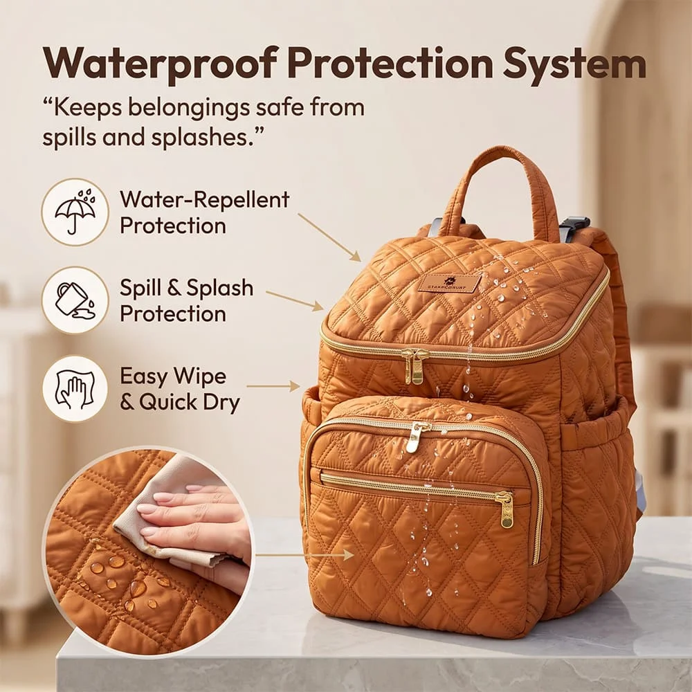 Little luxe diaper bag