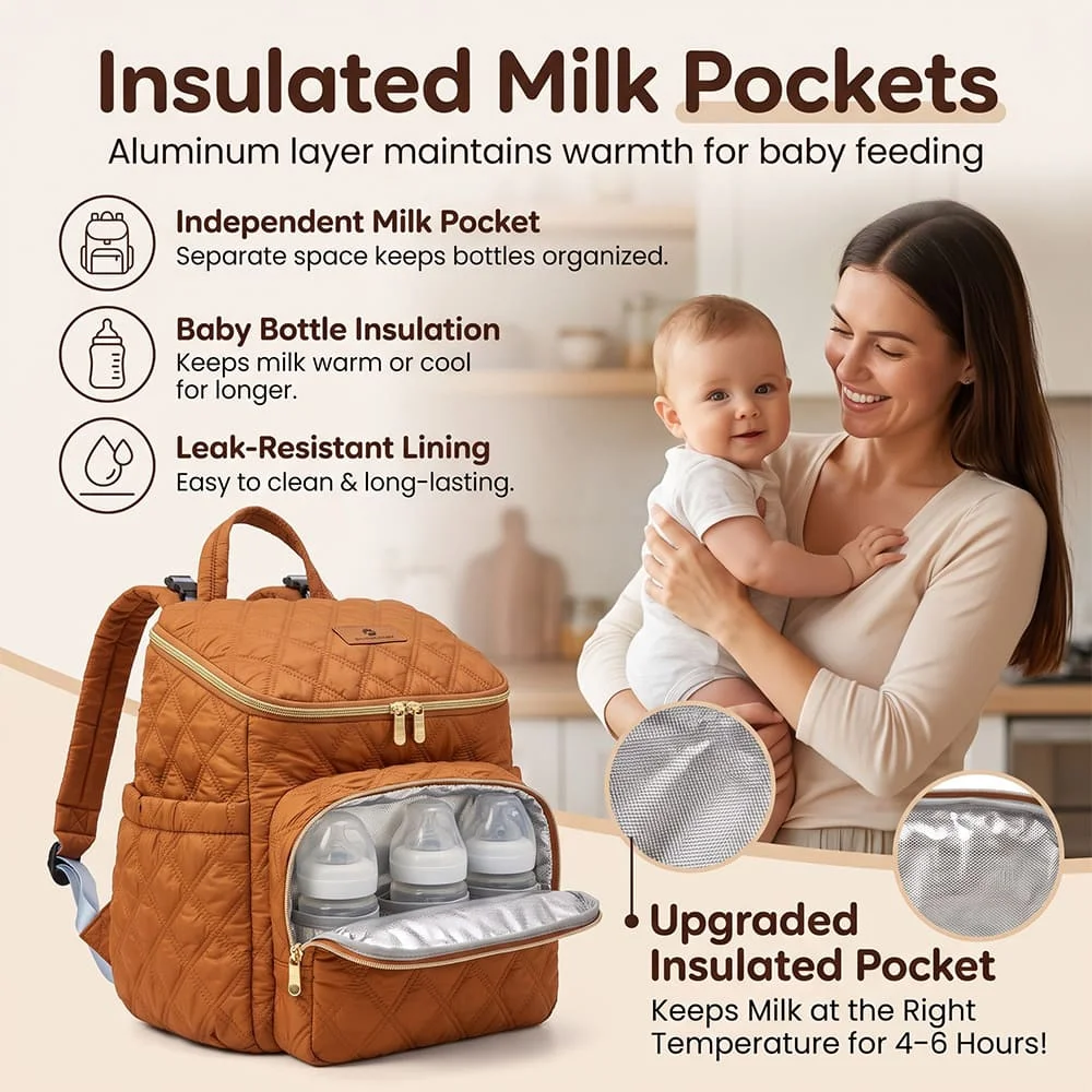 Little luxe diaper bag