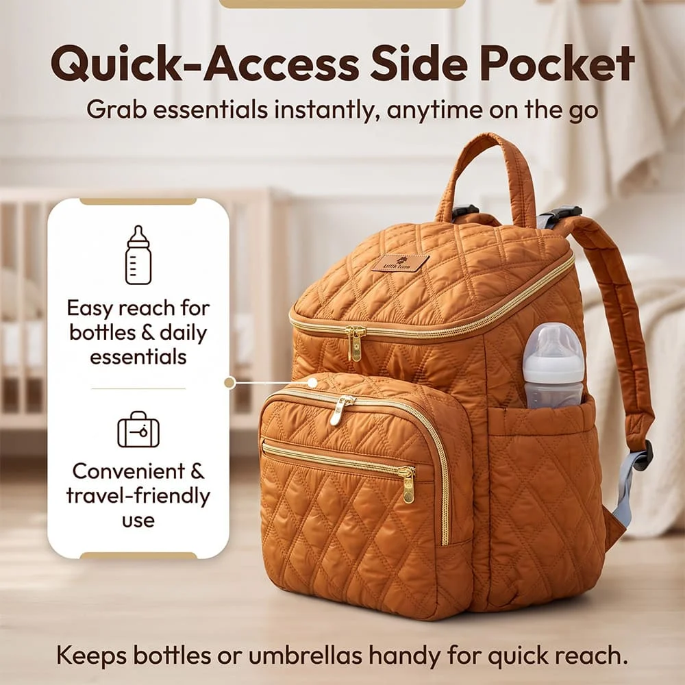 Little luxe diaper bag