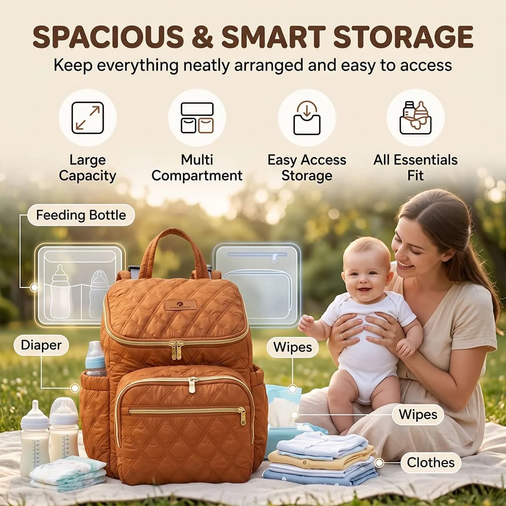 Little luxe diaper bag