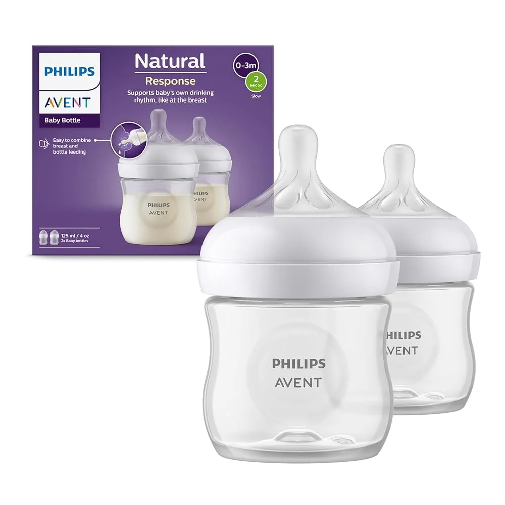 Philips Avent Natural Plastic Baby Feeding Bottle