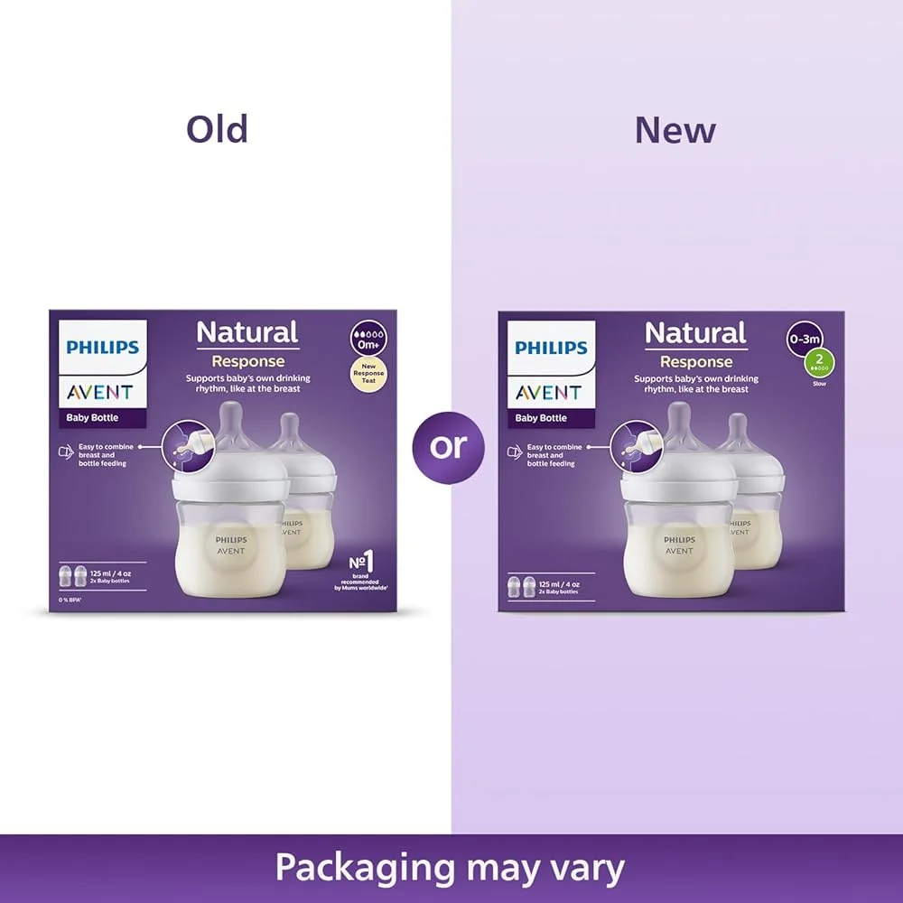 Philips Avent Natural Plastic Baby Feeding Bottle