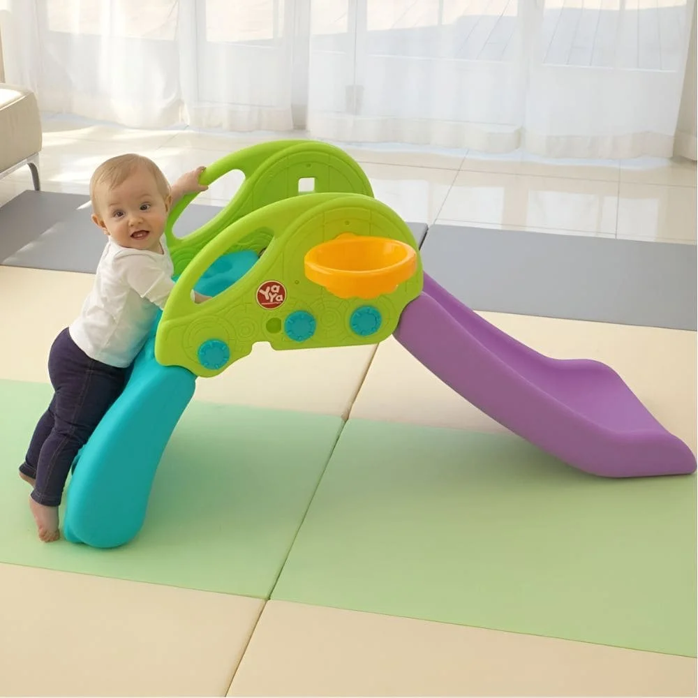 Purple Climbing Slide