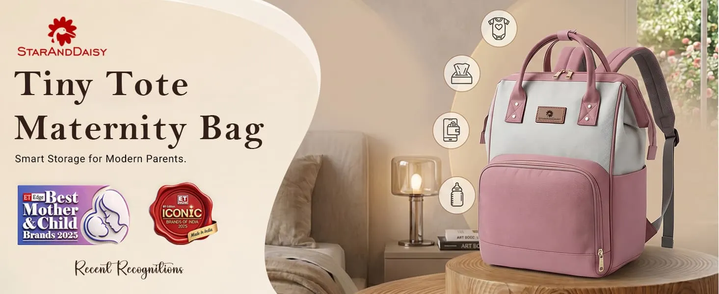 Baby Diaper Bag for Travel with Multi-Compartments, Insulated Bottle Pocket