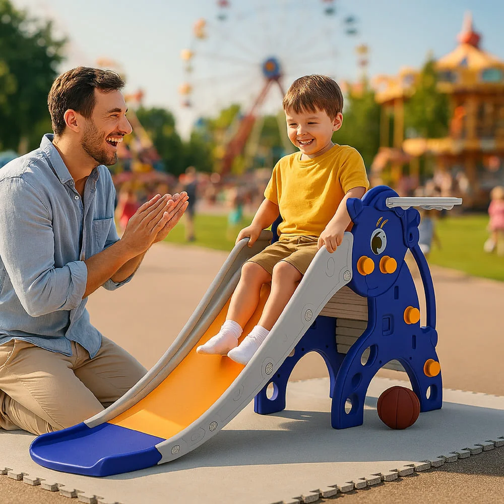 Unicorn Kids Slide Set