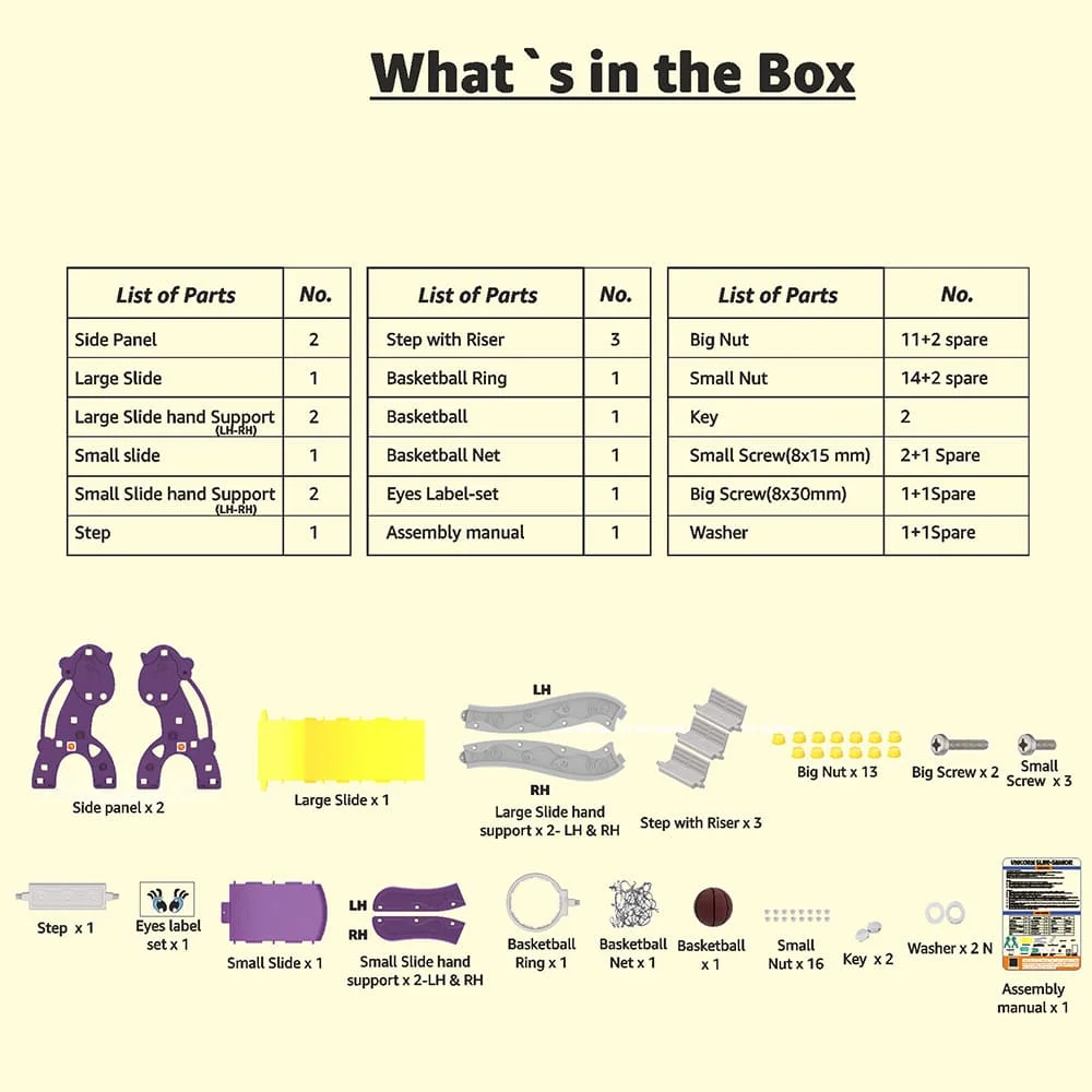 Unicorn Slide-Senior
