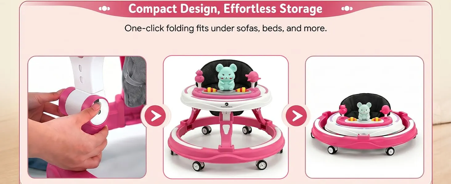 Baby Walker With Parent Handle