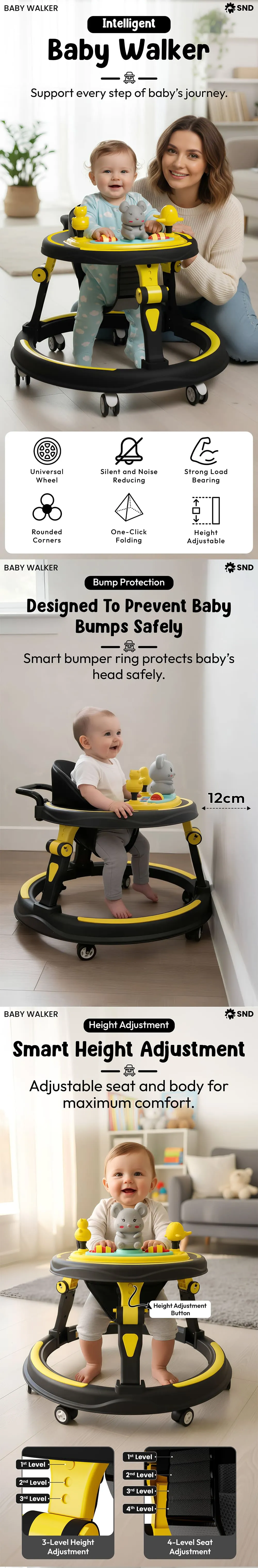 Intelligent Baby Walker