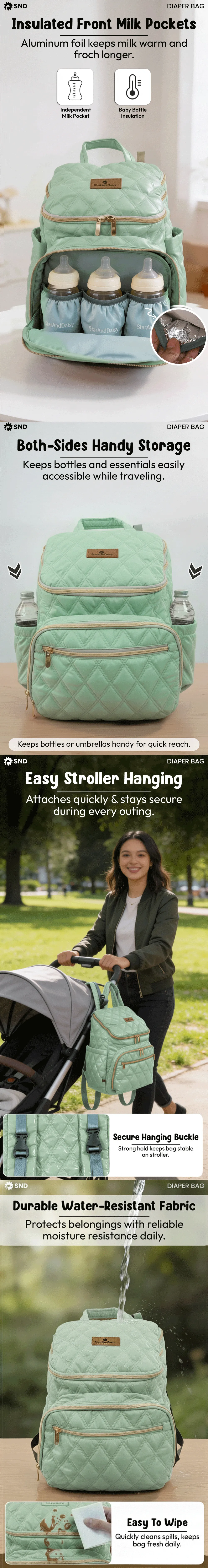 Little Luxe Diaper Bag