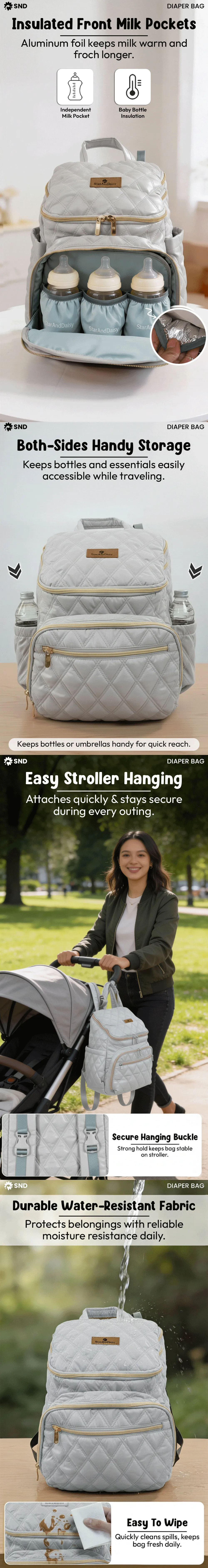 Little Luxe Diaper Bag