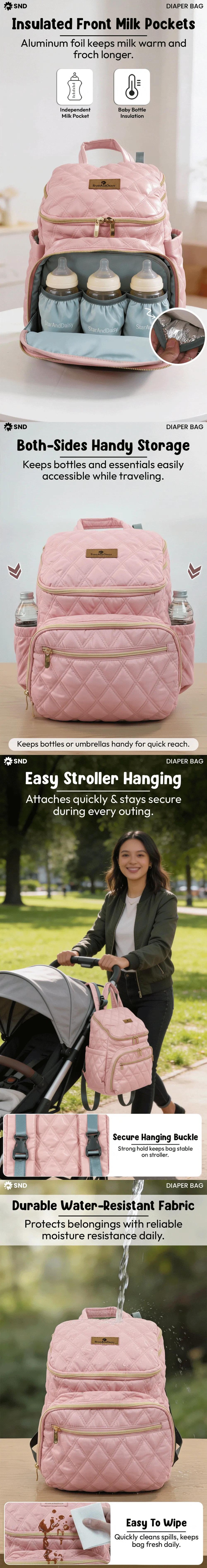 Little Luxe Diaper Bag