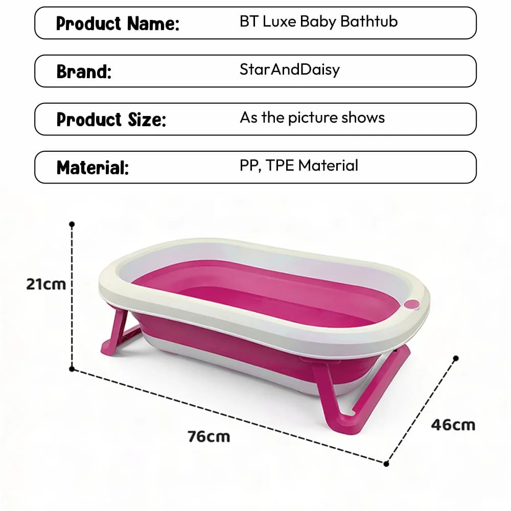 pink bt luxe bathtub
