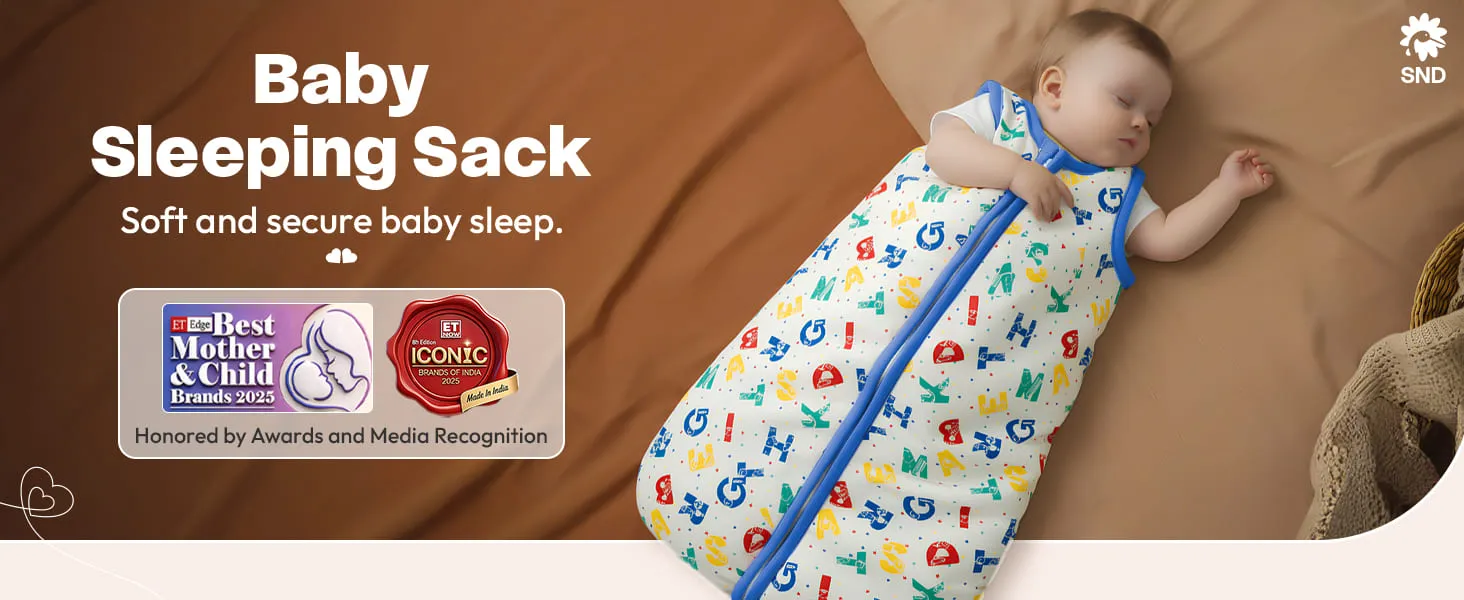 Sleeping Sack For Baby 100% Pure Cotton Baby Sleep Bag Sleeping Sack For Baby 100% Pure Cotton Baby Sleep Bag