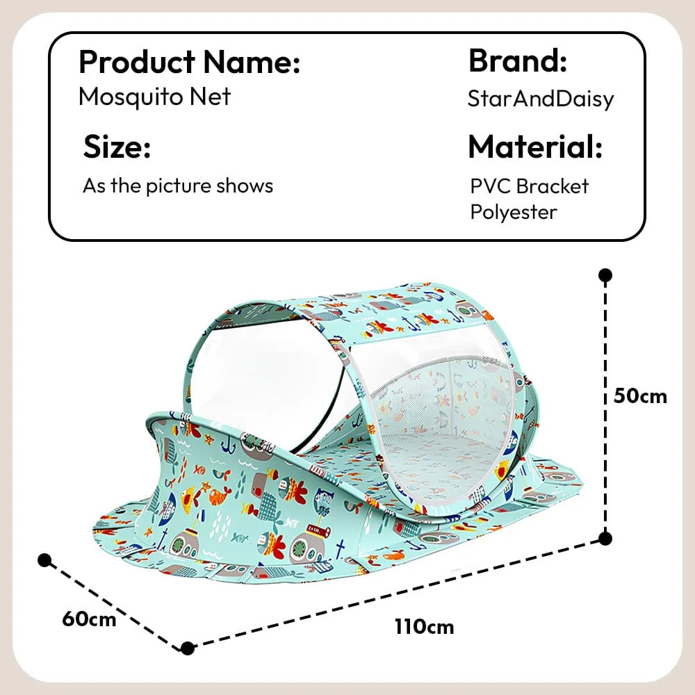 Aqua print sleeping pode