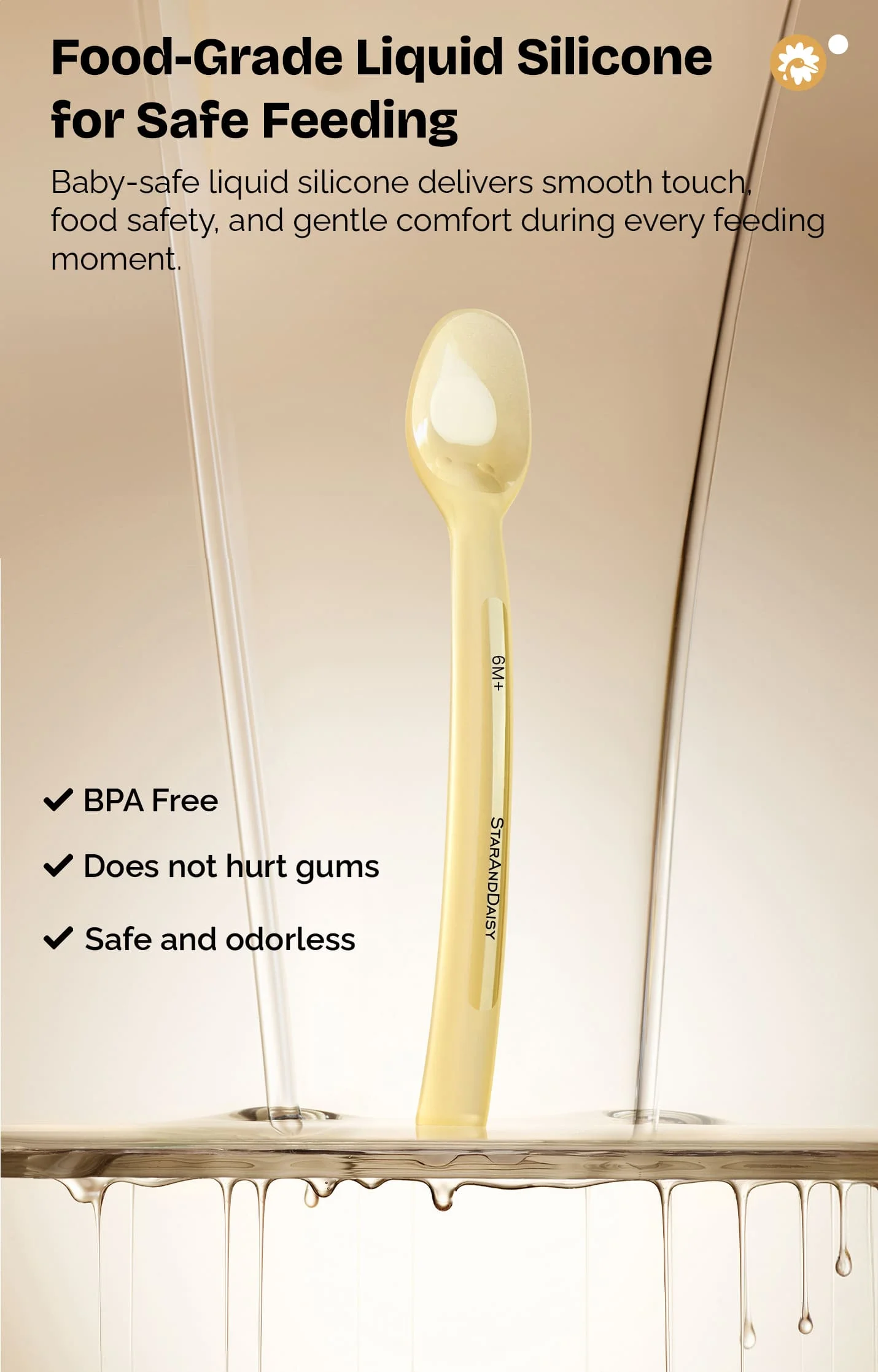 Silicone Baby Spoon
