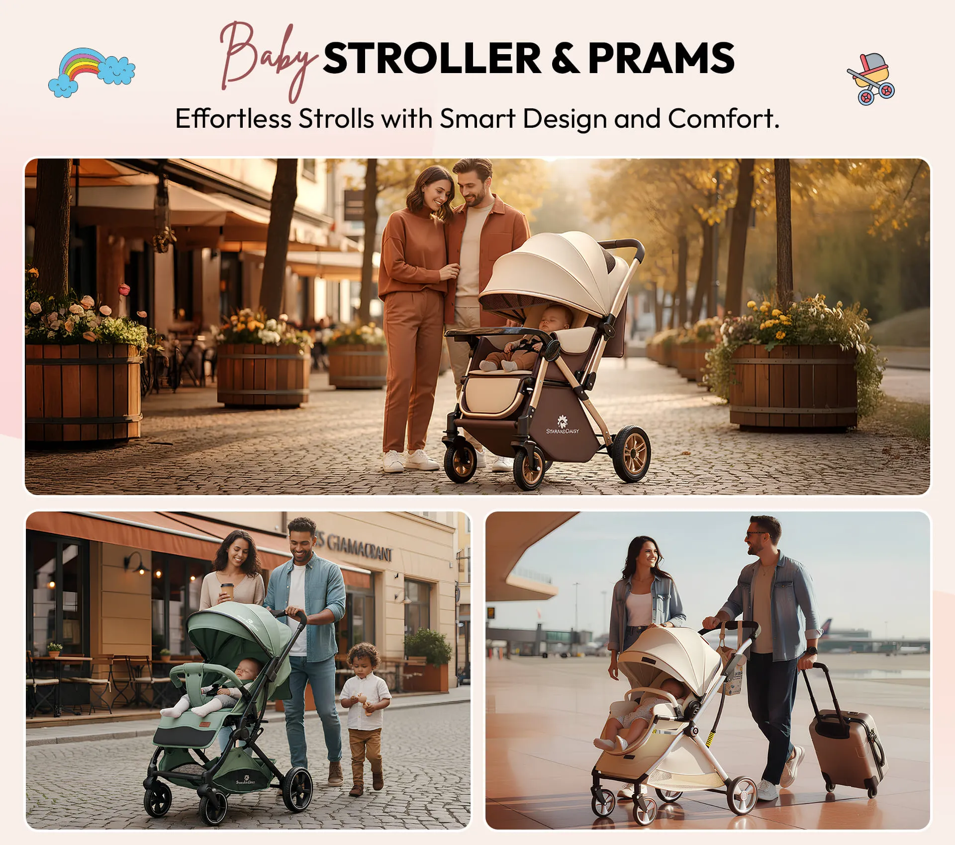Baby Stroller &amp; Pram