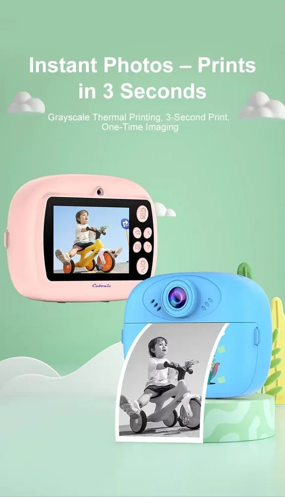 Cubonic Instant Print 48MP Digital Camera