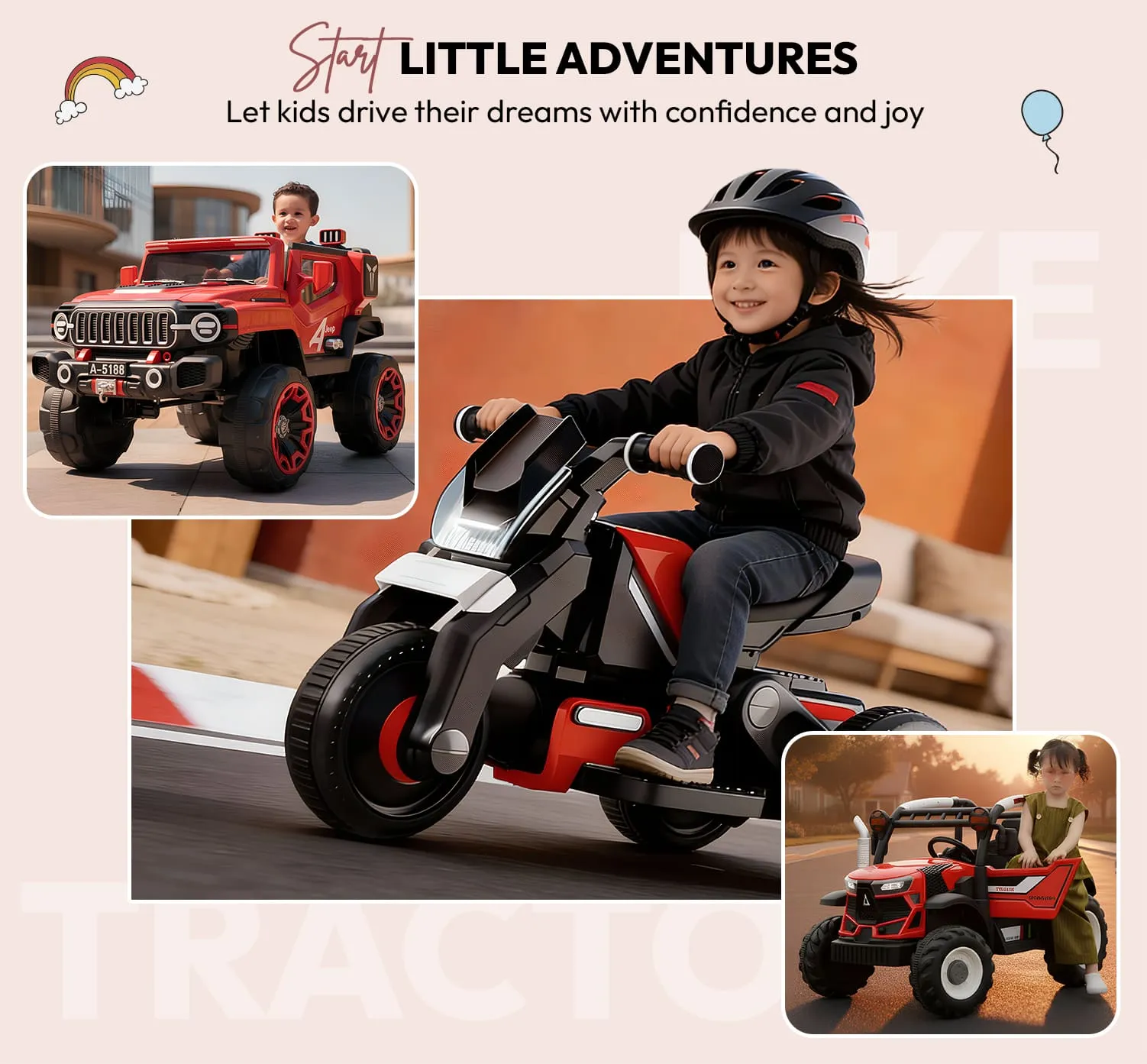 Electric Joy Ride for Young explorers