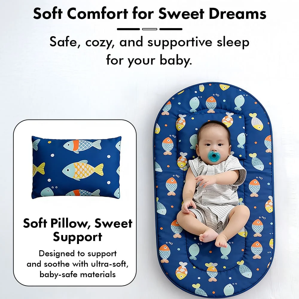 Fish print sleeping pod