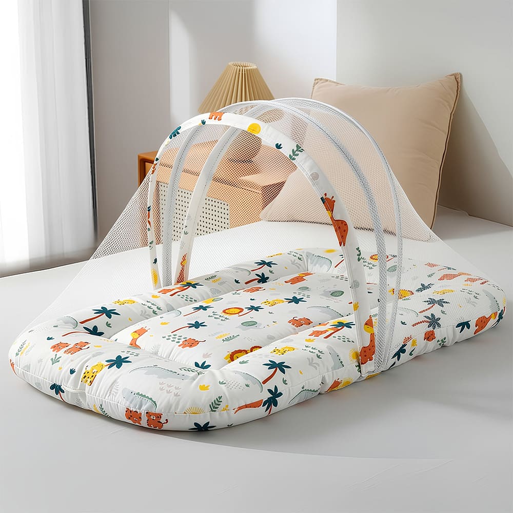 Lion print mosquito net