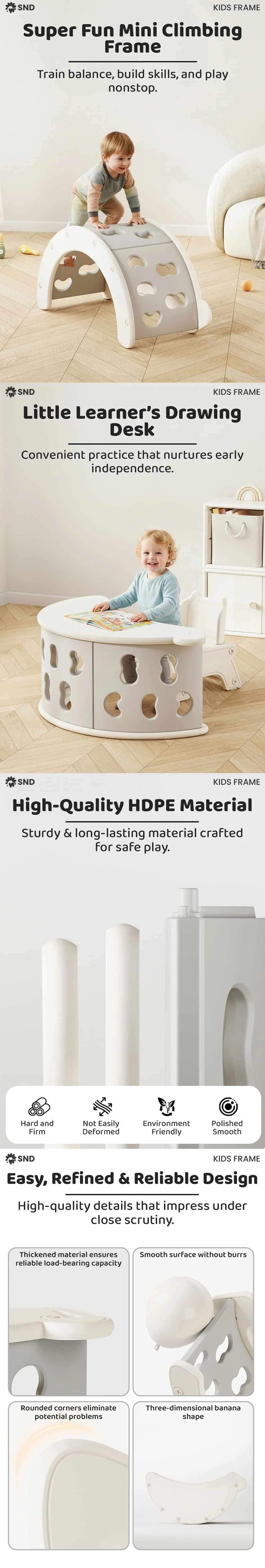 Multifunctional Climbing Frame