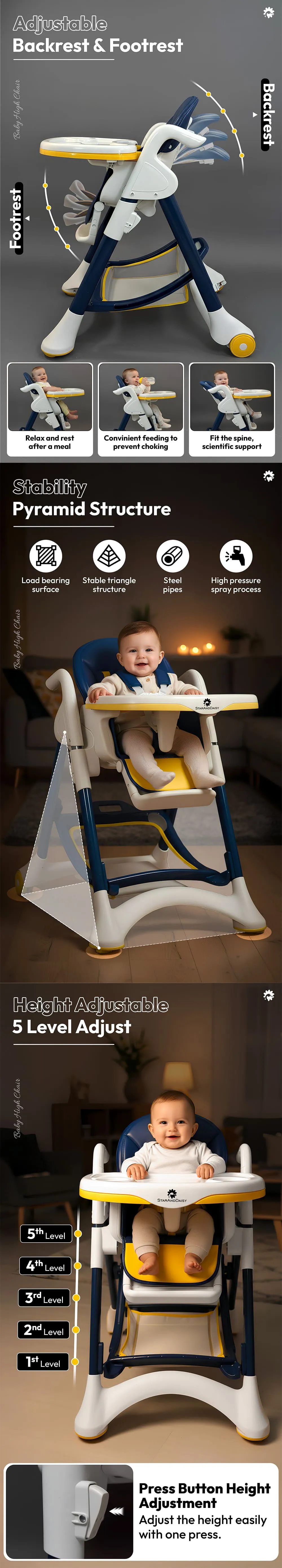 Baby feeding High chair