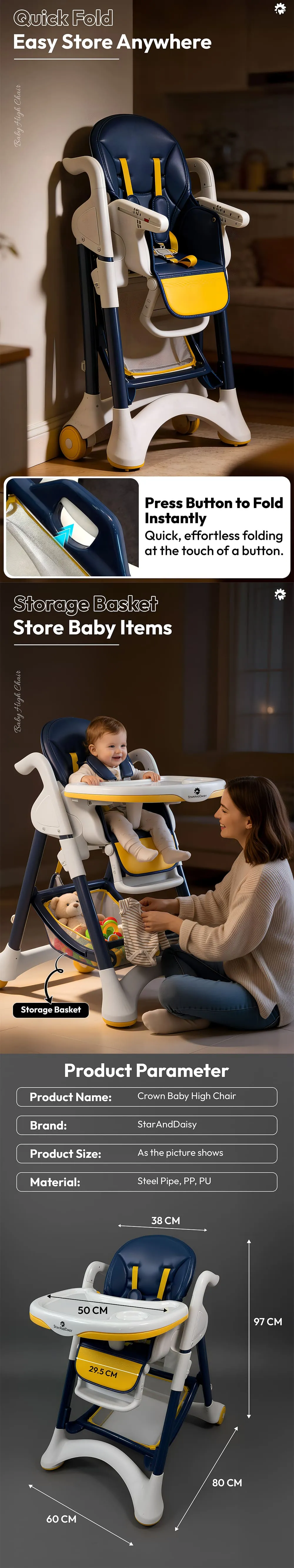 Baby feeding High chair