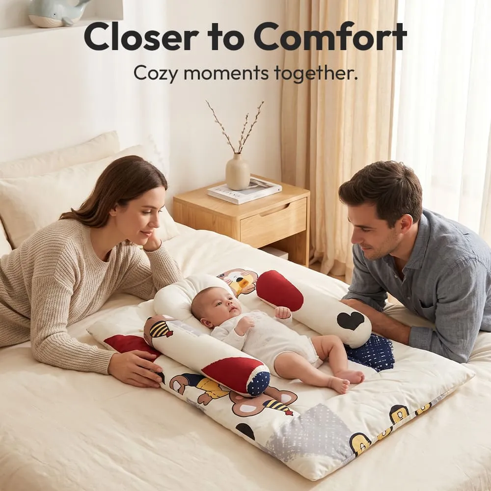 comfort with snd bedding set teddy print