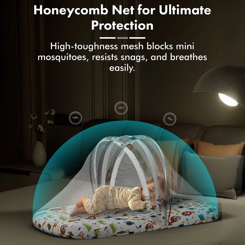 mosquito net kangaroo print