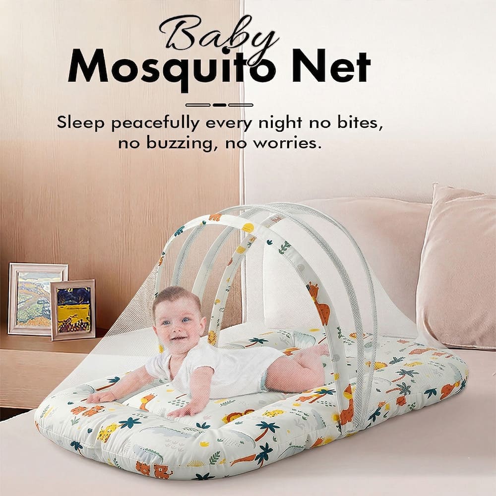 Lion print mosquito net