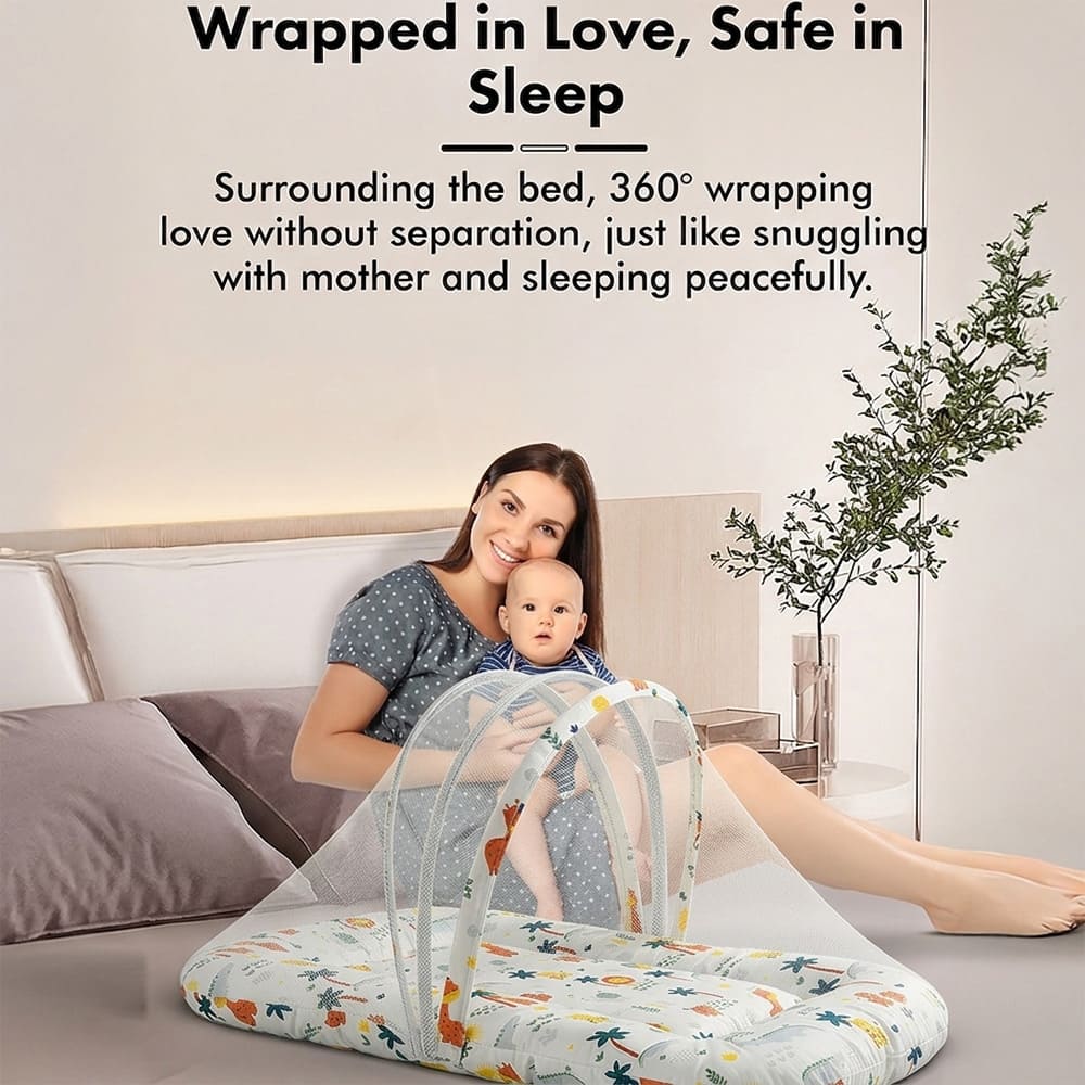 Lion print mosquito net