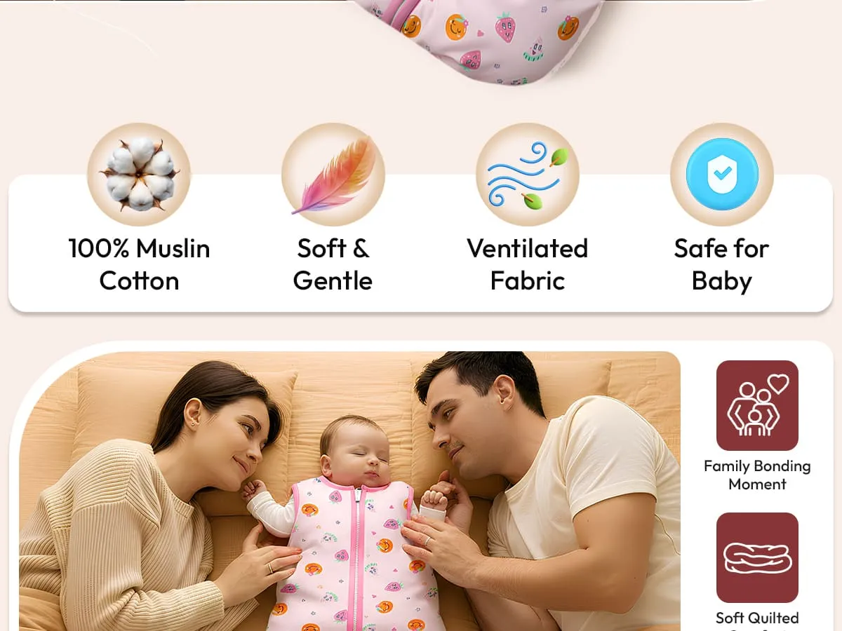 Sleeping Sack For Baby 100% Pure Cotton Baby Sleep Bag Sleeping Sack For Baby 100% Pure Cotton Baby Sleep Bag