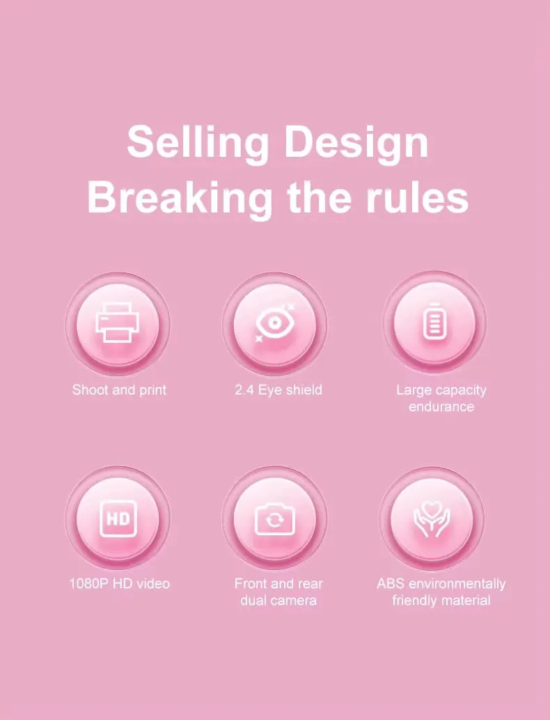 selling design of camera