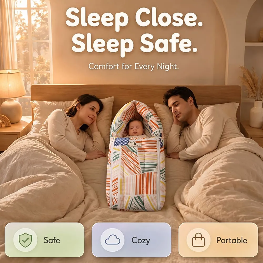 sleep close baby sleeping bag check print