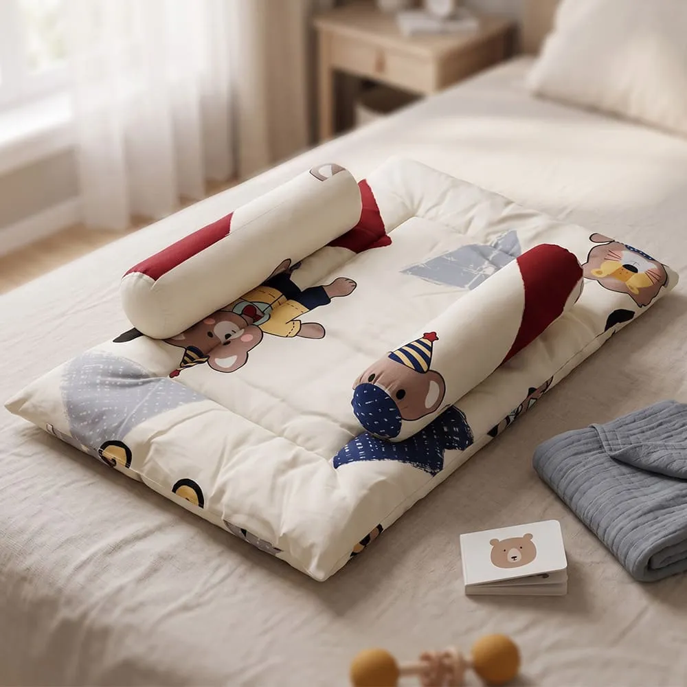 snd bedding set teddy print