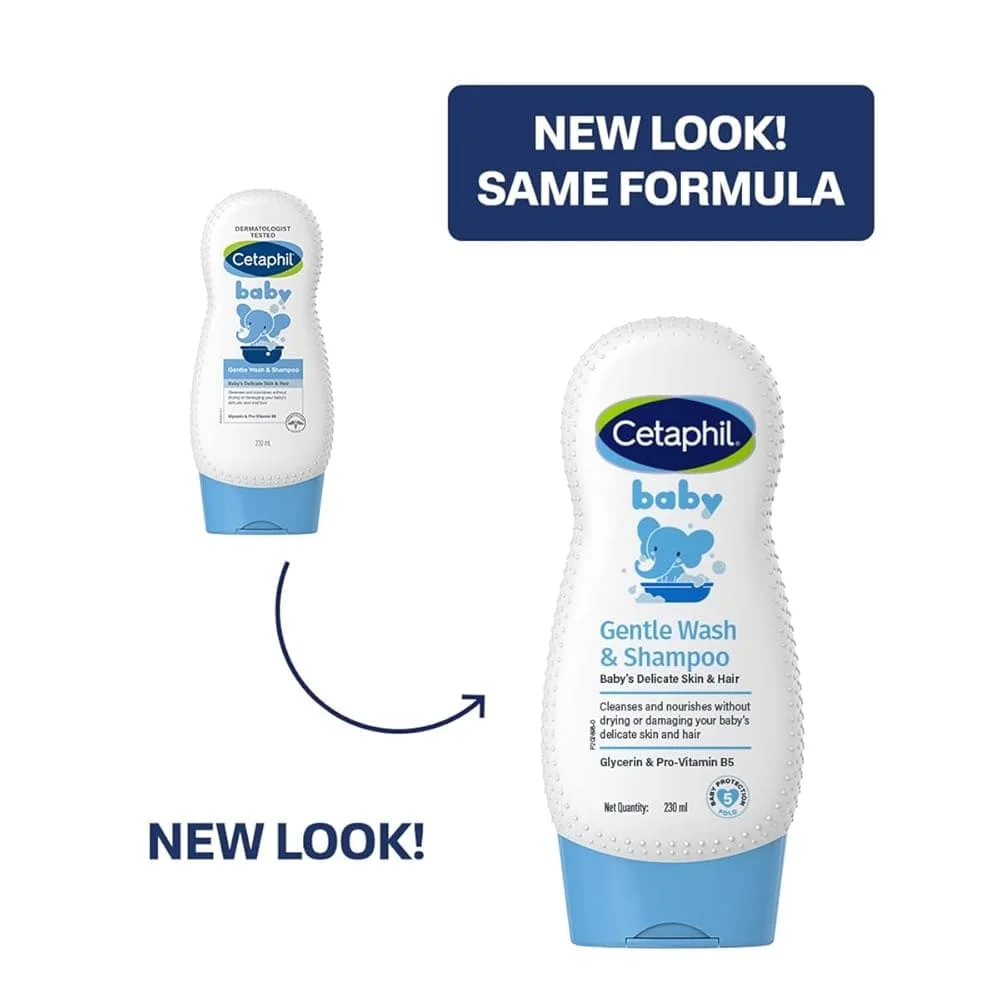 Cetaphil Baby Shampoo and Wash1