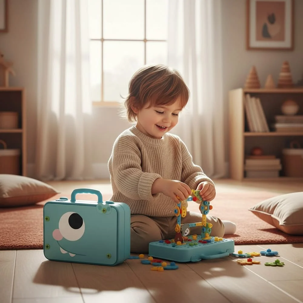 Creative Puzzle Box Blue